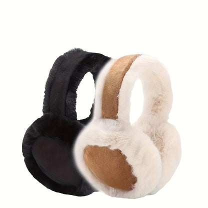 Ohrenschützer Ohrwärmer warm weich Winter Pelz-Optik