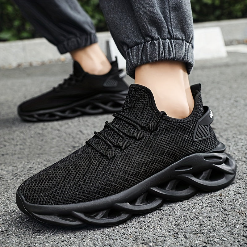 Herren Sneaker Sportliche Laufschuhe mit Innovativer Sohle – Atmungsaktive Freizeit Turnschuhe für Alltag und Training