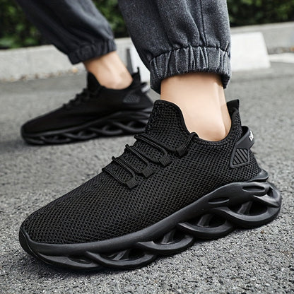 Herren Sneaker Sportliche Laufschuhe mit Innovativer Sohle – Atmungsaktive Freizeit Turnschuhe für Alltag und Training