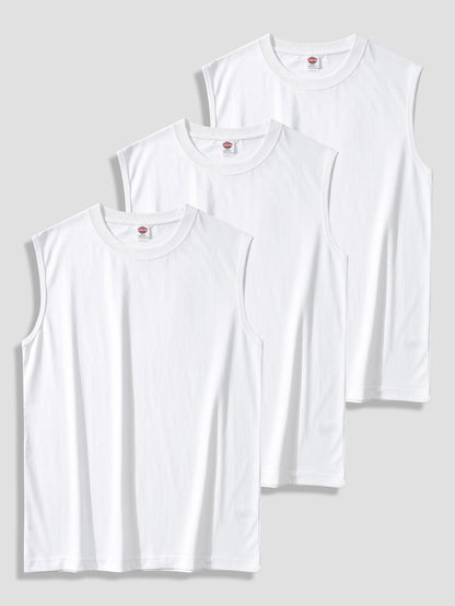 Herren Muscle Fit Tanktops 3er Pack – Sportliche ärmellose Shirts für Training & Alltag