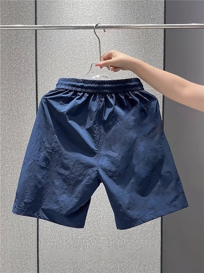 Herren Utility Fitness Shorts mit Reißverschlusstaschen – Sportliche Activewear