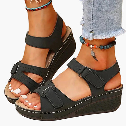 Damen Komfort-Wedgesandalen für Alltag und Wandern – Ergonomischer Halt & Modernes Design