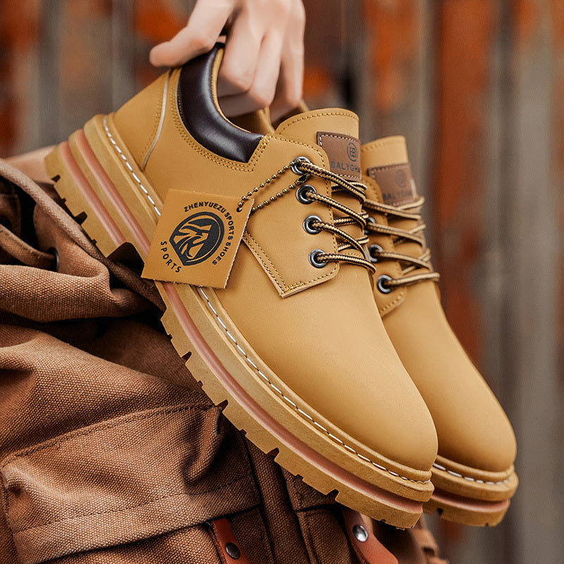 Herren Streetstyle Outdoor Schnürschuhe – Modische Freizeitschuhe für Alltag und Abenteuer