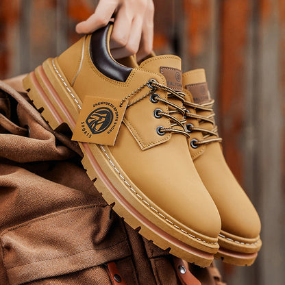 Herren Streetstyle Outdoor Schnürschuhe – Modische Freizeitschuhe für Alltag und Abenteuer