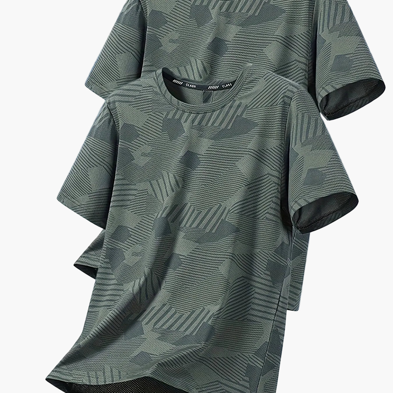 Herren Freizeit T-Shirt Set – Atmungsaktive Kurzarmshirts für Alltag und Sport