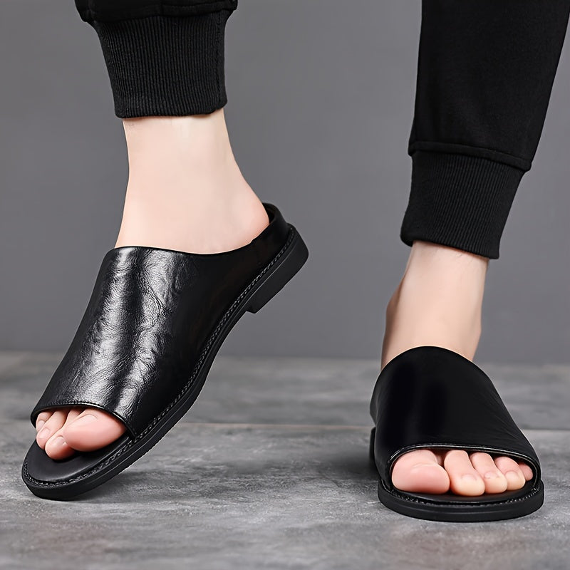Herren Slide Sandalen – Elegante Slip-On Pantoletten für Freizeit und Alltag