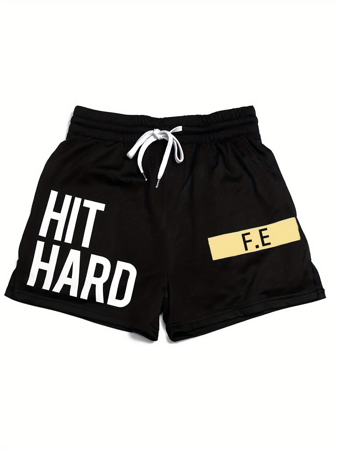 Herren Sportshorts Basketball-Style HIT HARD F.E. – Trainings- und Freizeitshorts