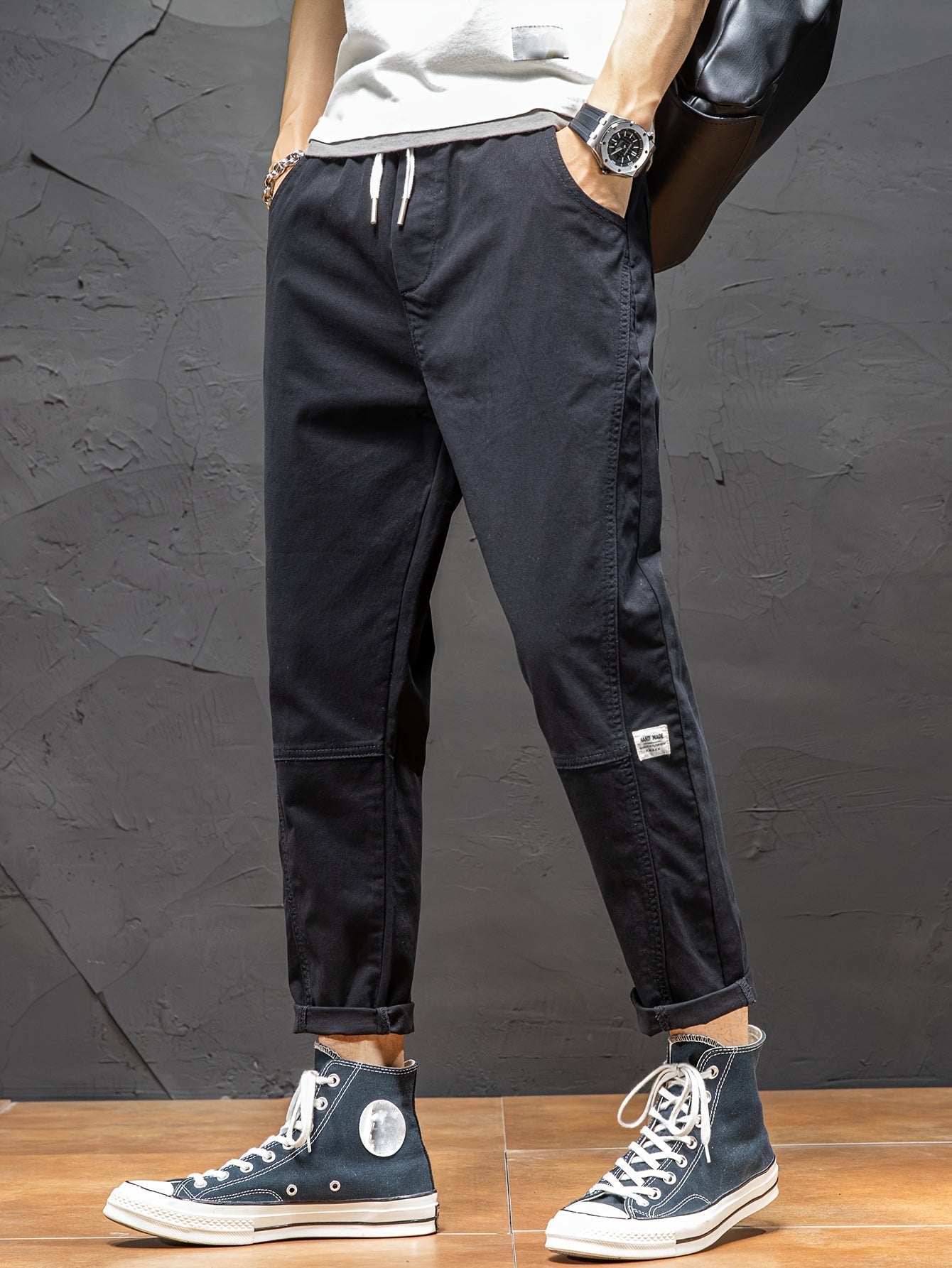 Herren Utility-Tapered Freizeithose – Moderner Stil für Alltag & Freizeit