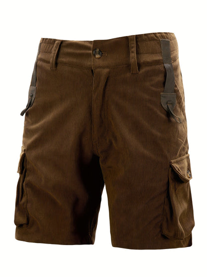 Herren Cargo Shorts Freizeit Outdoor mit Taschen – Robuster Utility-Look