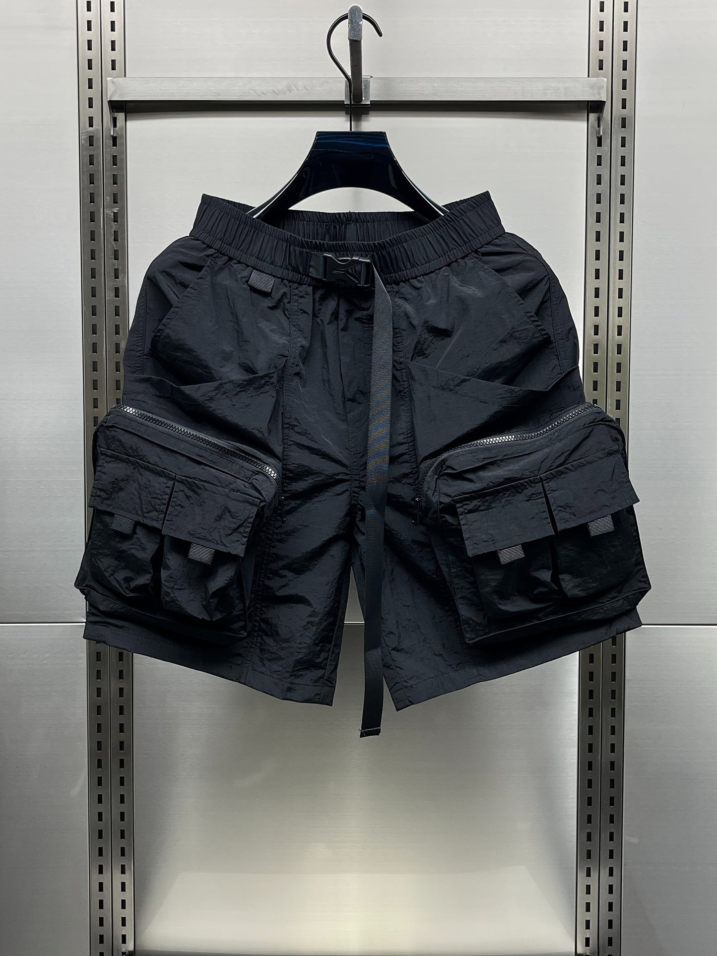 Herren Utility Cargo Shorts mit großen Taschen – Streetwear & Outdoor Style