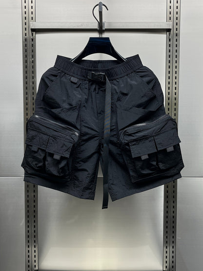 Herren Utility Cargo Shorts mit großen Taschen – Streetwear & Outdoor Style