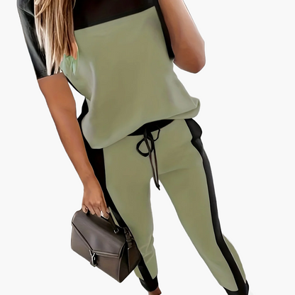 Damen Freizeit-Anzug Zweiteiler Elegant Sportlich für Alltag und Freizeit
