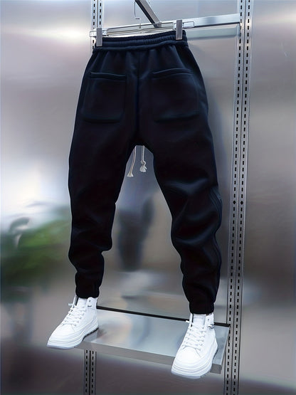 Herren Jogginghose Sportstyle mit Streifen und modernen Details