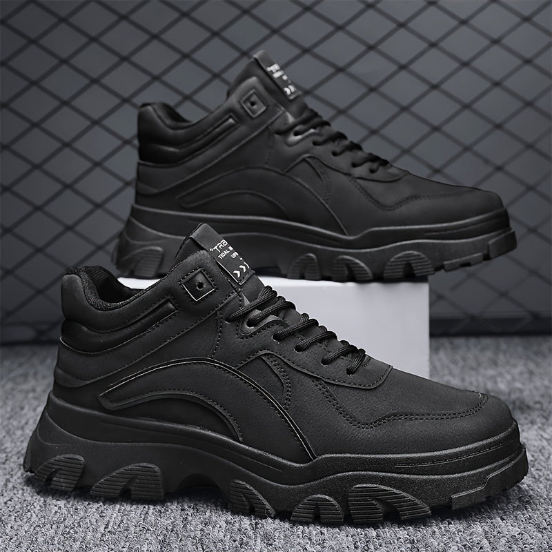 Herren Plateau Sneaker Urban Style – Outdoor & Freizeit
