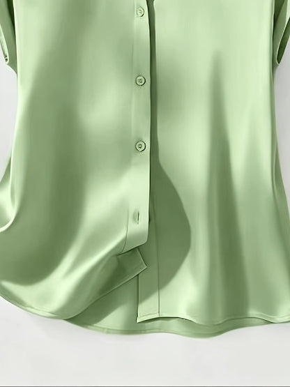 Damen Bluse mit Kragen und Knopfleiste – Eleganter, Zeitloser Stil für Büro und Freizeit