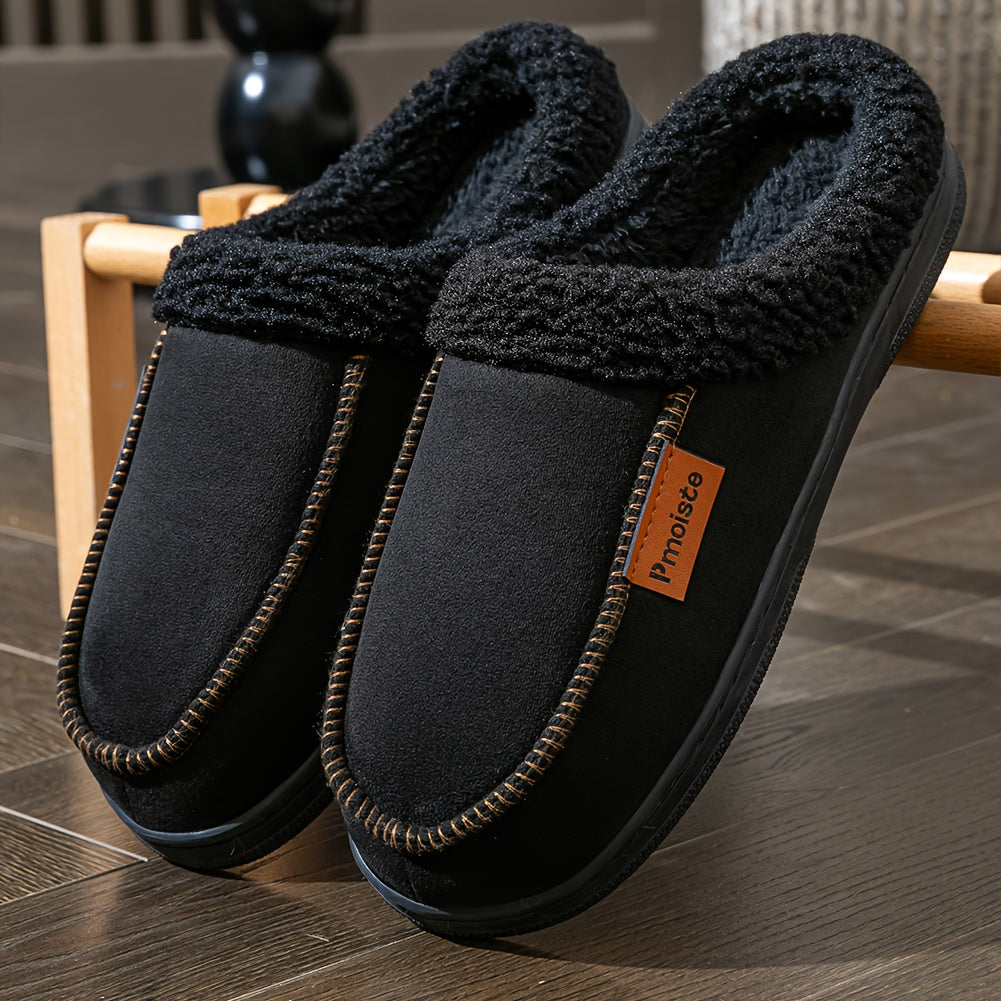 Unisex Winter Hausschuhe mit weichem Futter, Slipper