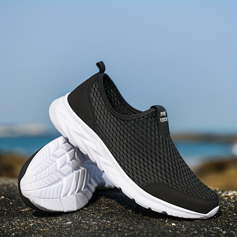 Damen Slip-On Sneaker für Alltag & Freizeit – Atmungsaktive Sportschuhe, Komfort & Stil