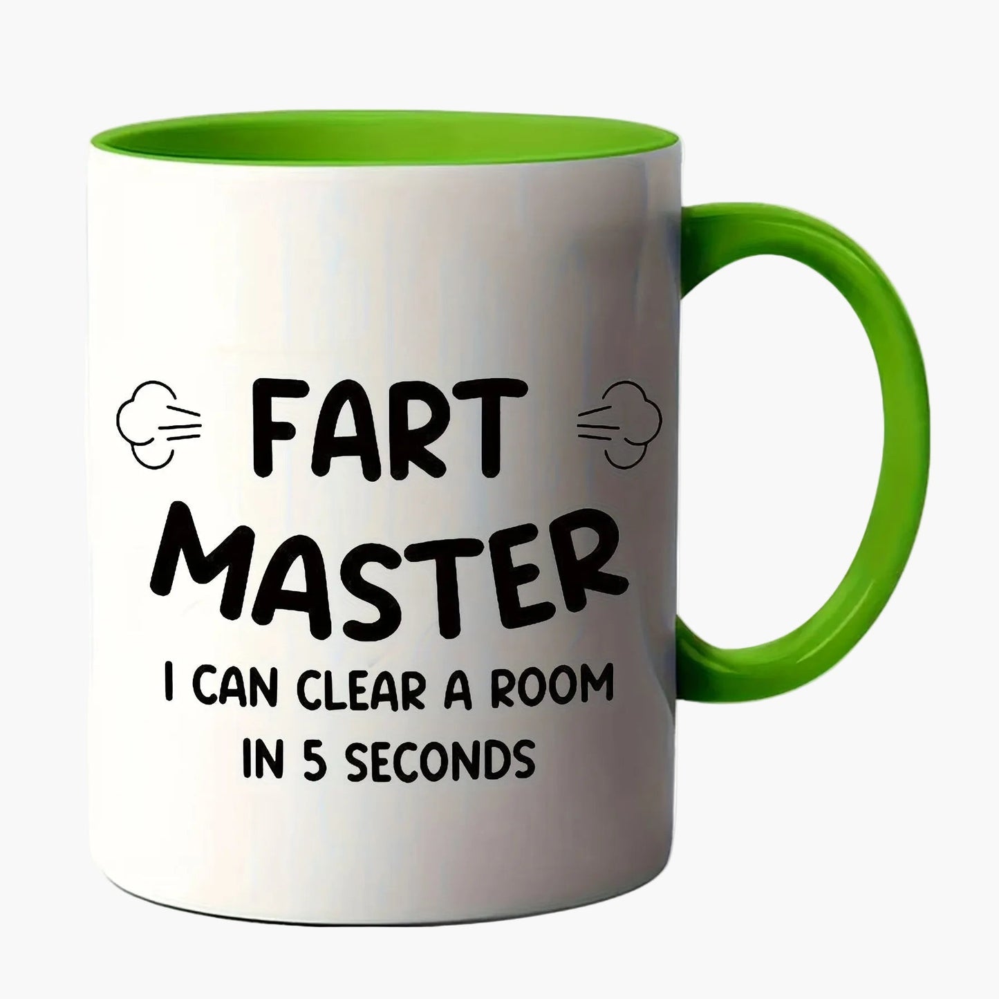 Vätertag Tasse mit Spruch – Lustige Geschenkidee für Männer, Fart Master, Humorvolle Kaffeetasse