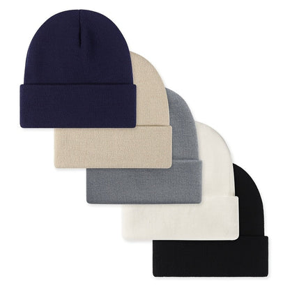 Unisex Beanie Mütze Strickmütze gerippt in verschiedenen Farben