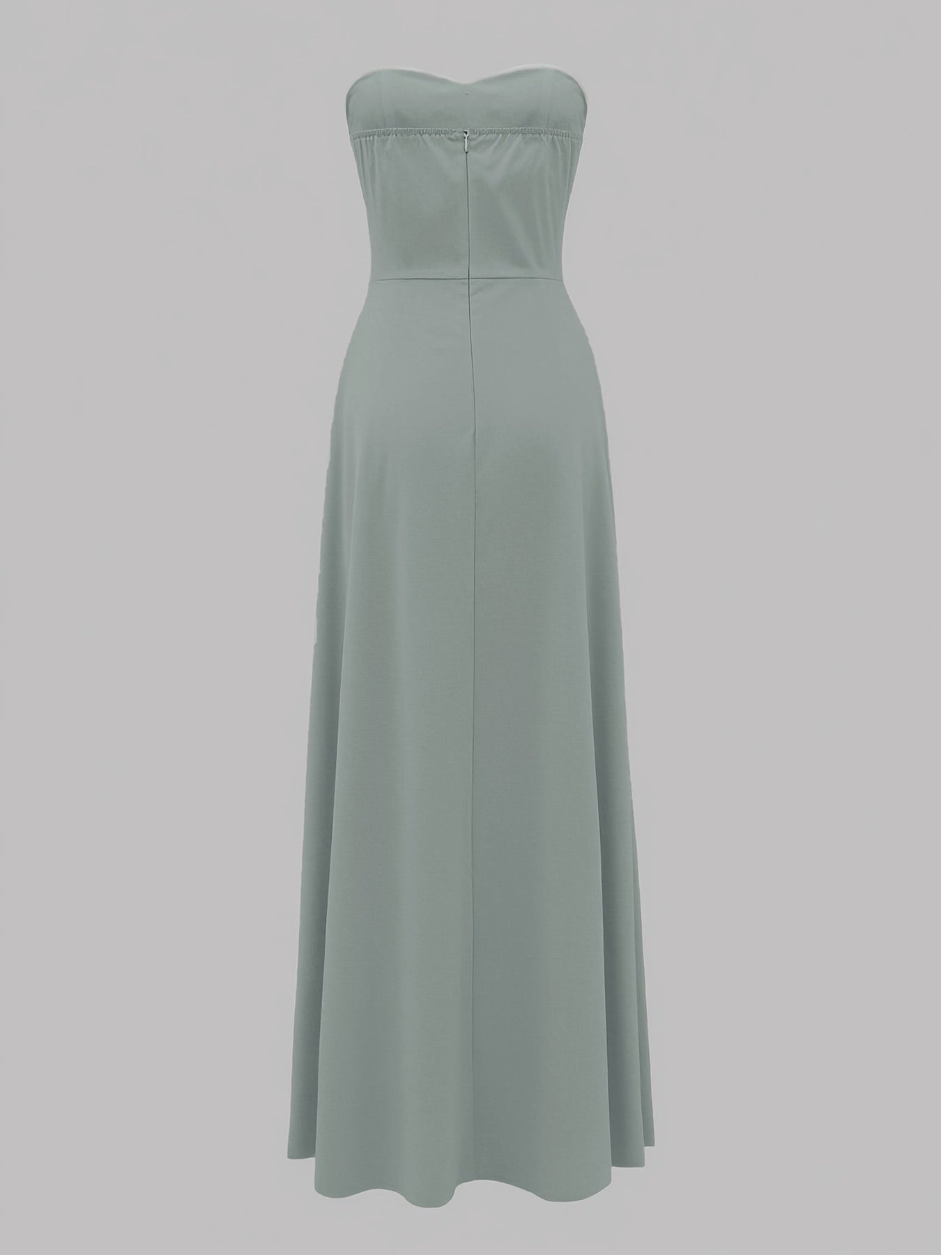 Damen Elegantes Abendkleid mit Bandeau-Design und Knopfleiste – Perfekt für festliche Anlässe
