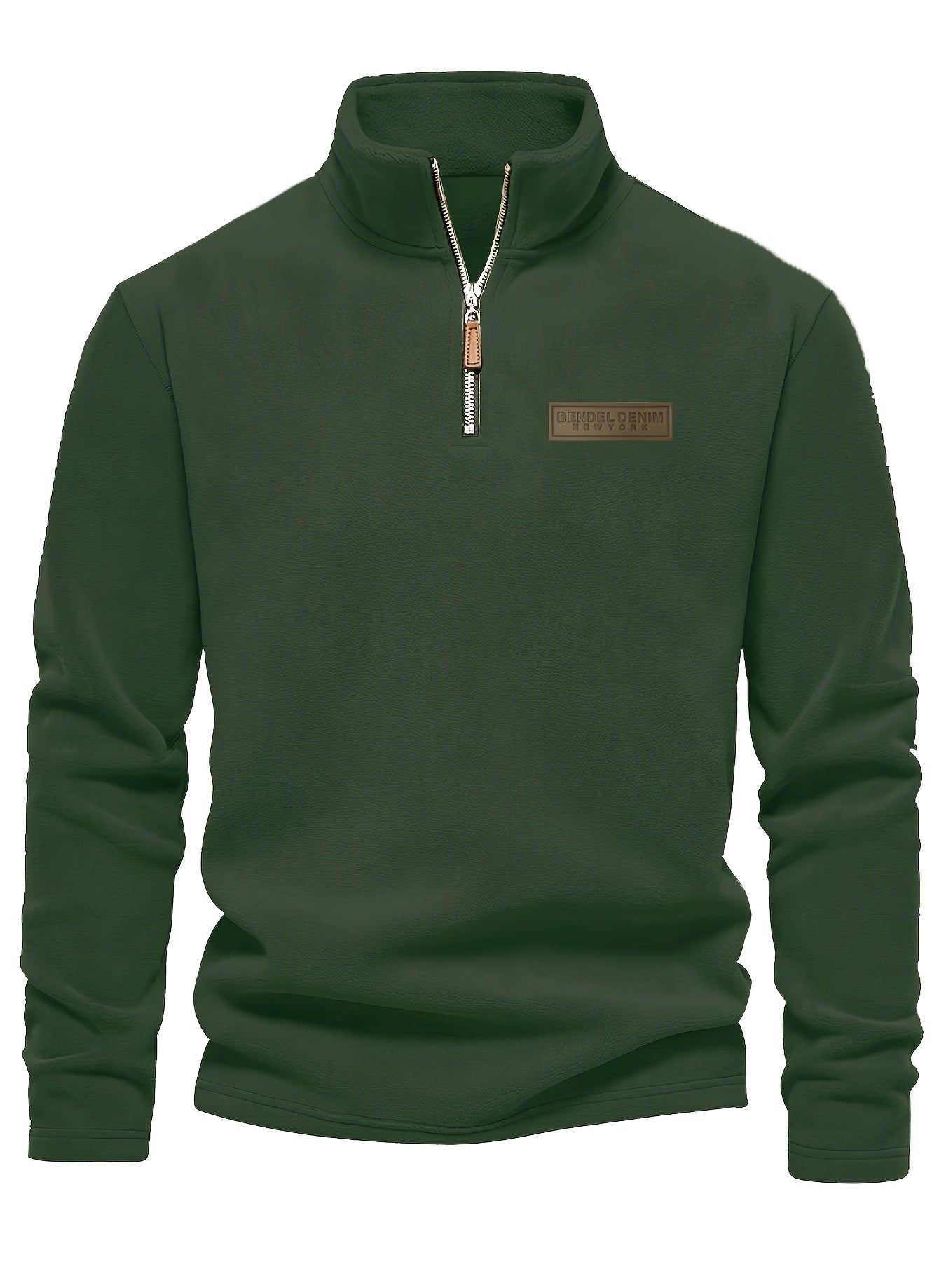 Herren Quarter-Zip Pullover – Moderner Freizeit-Look mit Stehkragen und Minimalistischem Design