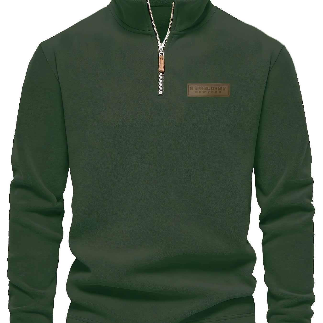 Herren Quarter-Zip Pullover – Moderner Freizeit-Look mit Stehkragen und Minimalistischem Design