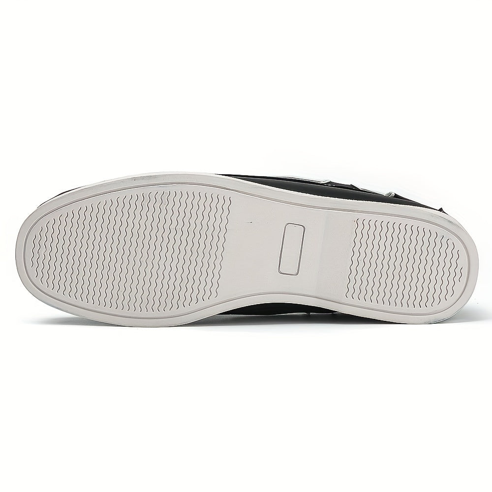 Herren Bootsschuhe im klassischen Freizeit-Look – Elegante Slipper für Alltag und Freizeit