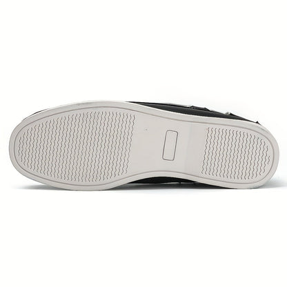 Herren Bootsschuhe im klassischen Freizeit-Look – Elegante Slipper für Alltag und Freizeit