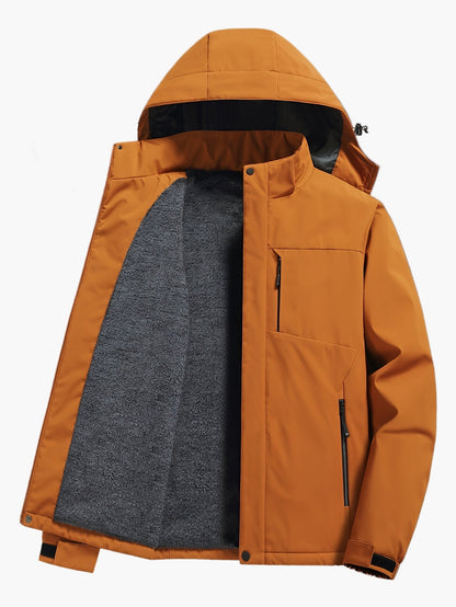 Herren Outdoor Funktionsjacke mit Kapuze – Sportliche Wanderjacke für jedes Wetter