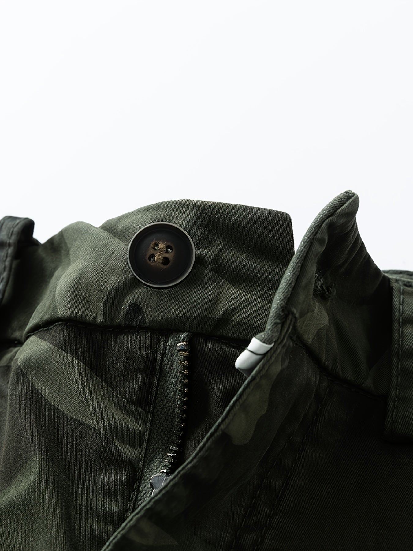 Herren Cargo-Shorts im Camouflage-Stil für Outdoor & Freizeit – Bequeme Cargoshorts mit großen Taschen