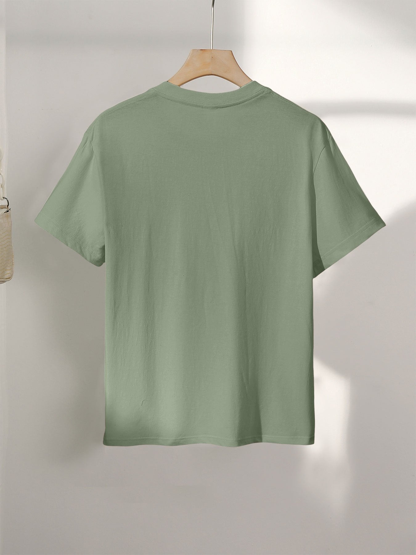 Damen T-Shirt mit Animal Print und Motiv-Spruch – Modisches Freizeitshirt, Casual Streetstyle, Inspirierendes Geschenk