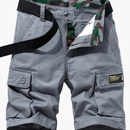 Herren Cargo Shorts mit Gürtel – Klassisches Freizeitdesign, Ideal für Outdoor und Alltag