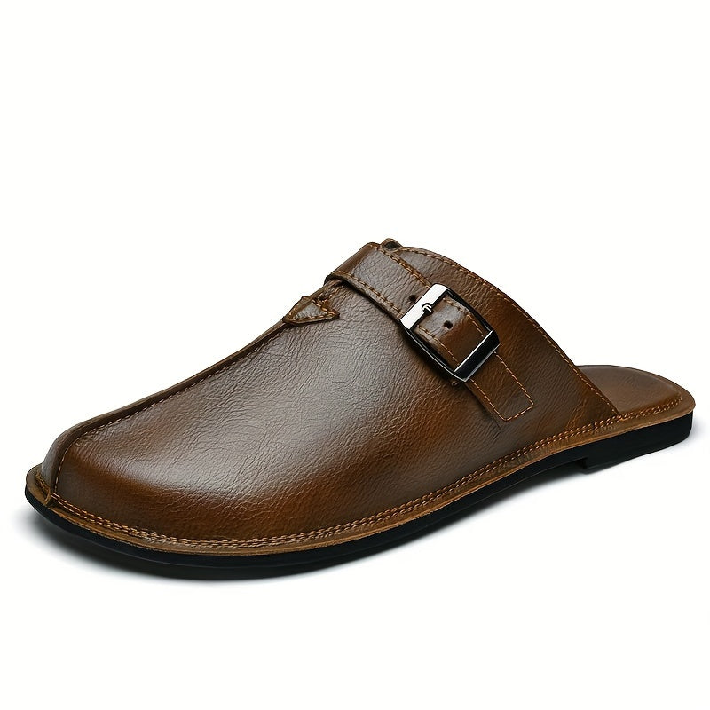 Herren Pantoletten mit Schnalle – Elegante Slipper für Freizeit & Alltag