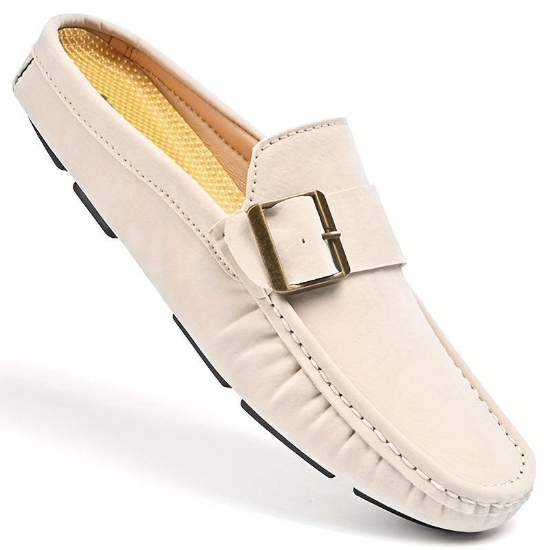 Herren Mokassin-Loafer mit Schnalle – Elegante Slip-On Schuhe für Freizeit und Alltag