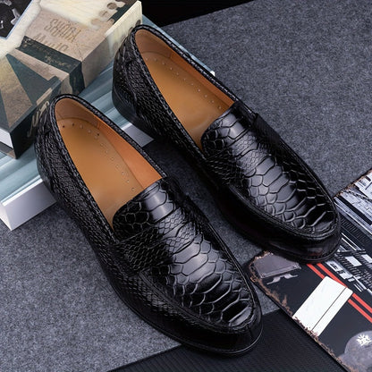 Herren Penny Loafer Elegant Business Schuhe – Klassische Slipper für besondere Anlässe