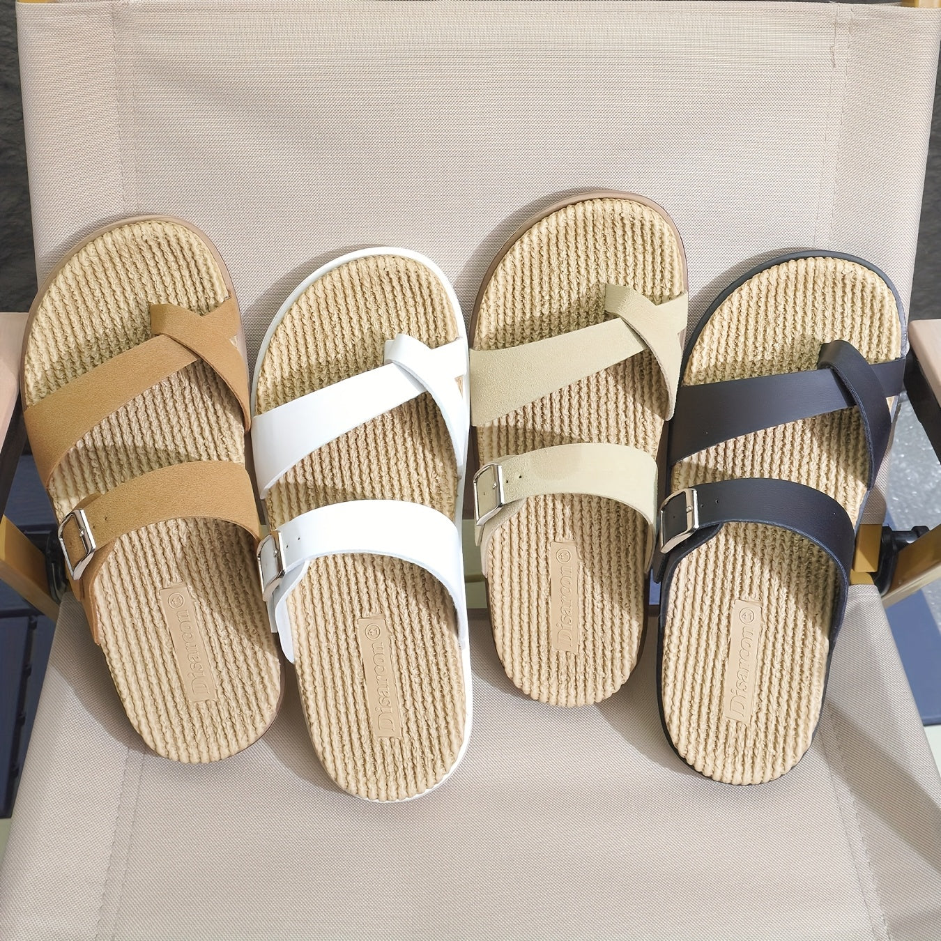 Herren Sandalen mit Zehenschlaufe und breiten Riemen – Bequeme Freizeitschuhe für Alltag, Strand & Urlaub