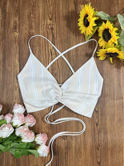 Damen Set aus Crop Top, Hemd und Jeansrock – Modisches Outfit für Urlaub und Freizeit