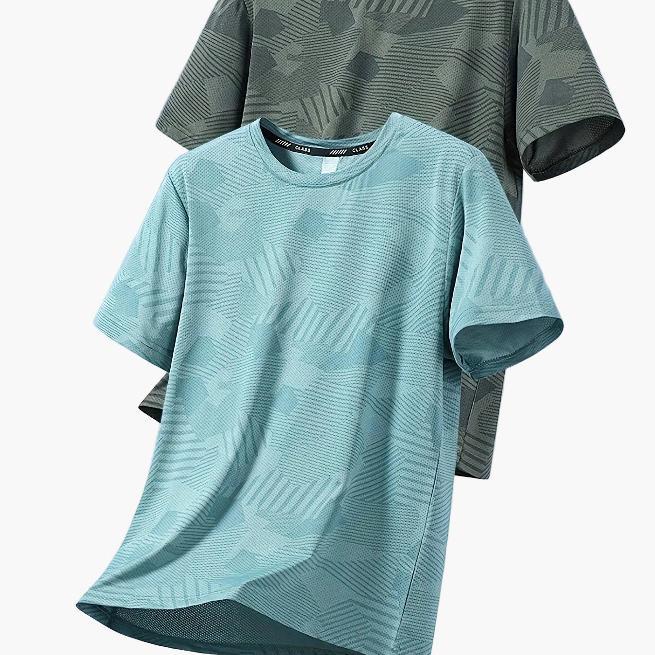 Herren Freizeit T-Shirt Set – Atmungsaktive Kurzarmshirts für Alltag und Sport