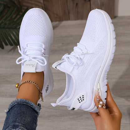 Damen Komfort-Sneaker für Freizeit & Sport – Atmungsaktive Low-Top Schuhe