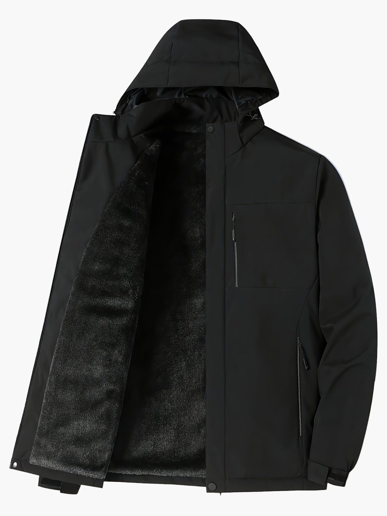 Herren Outdoor Funktionsjacke mit Kapuze – Sportliche Wanderjacke für jedes Wetter