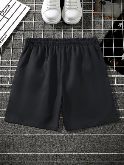 Herren Streetwear Shorts mit Ornamentmuster und grafischen Seiteneinsätzen – Modern Freizeit