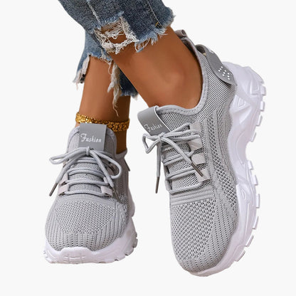 Damen Sneaker Sportlich Bequem Alltag Freizeit Trendige Turnschuhe