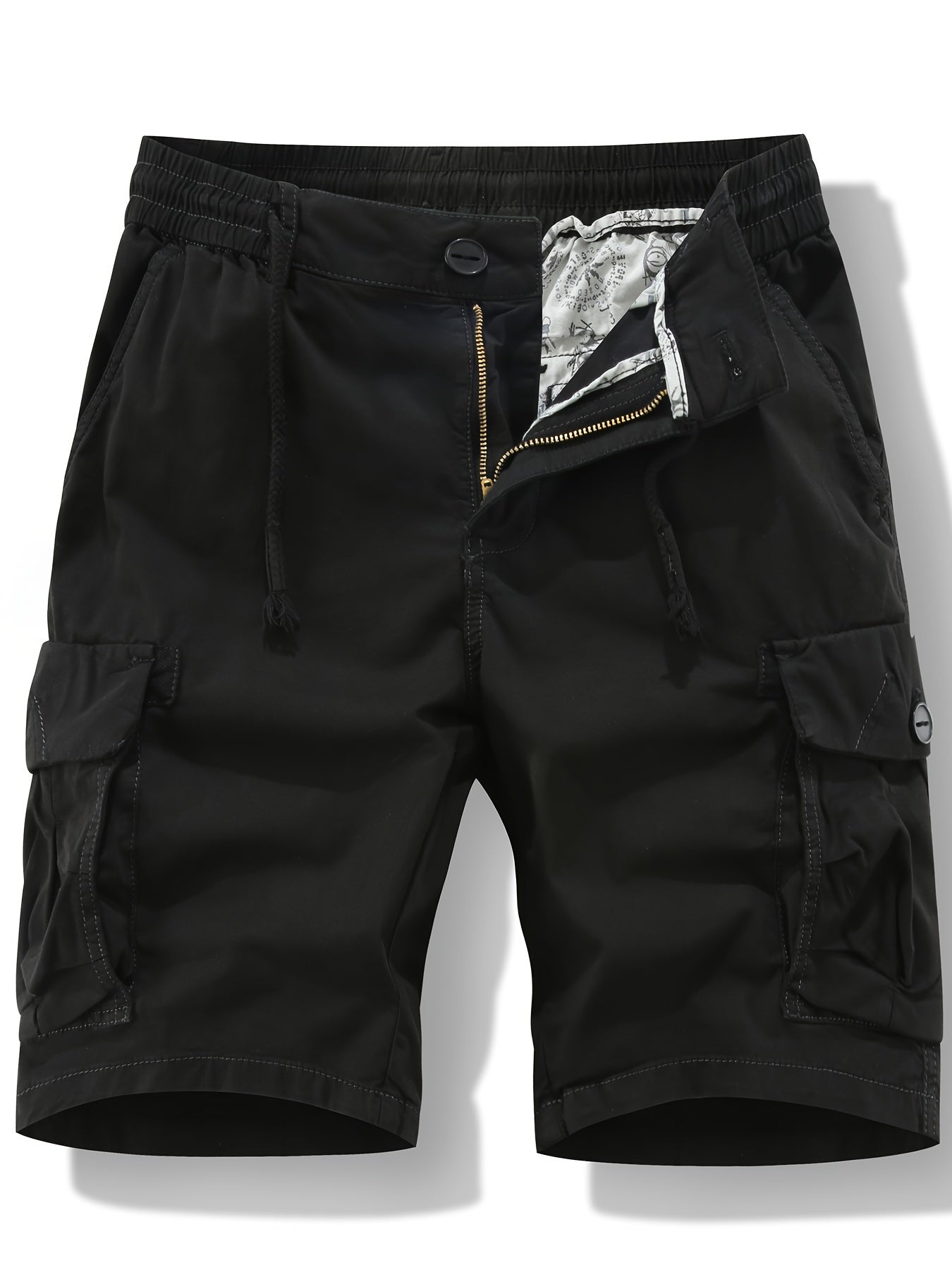 Herren Cargo Shorts mit Taschen und Kordelzug – Funktional & Lässig für Outdoor und Freizeit