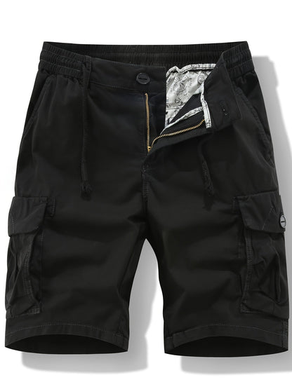 Herren Cargo Shorts mit Taschen und Kordelzug – Funktional & Lässig für Outdoor und Freizeit