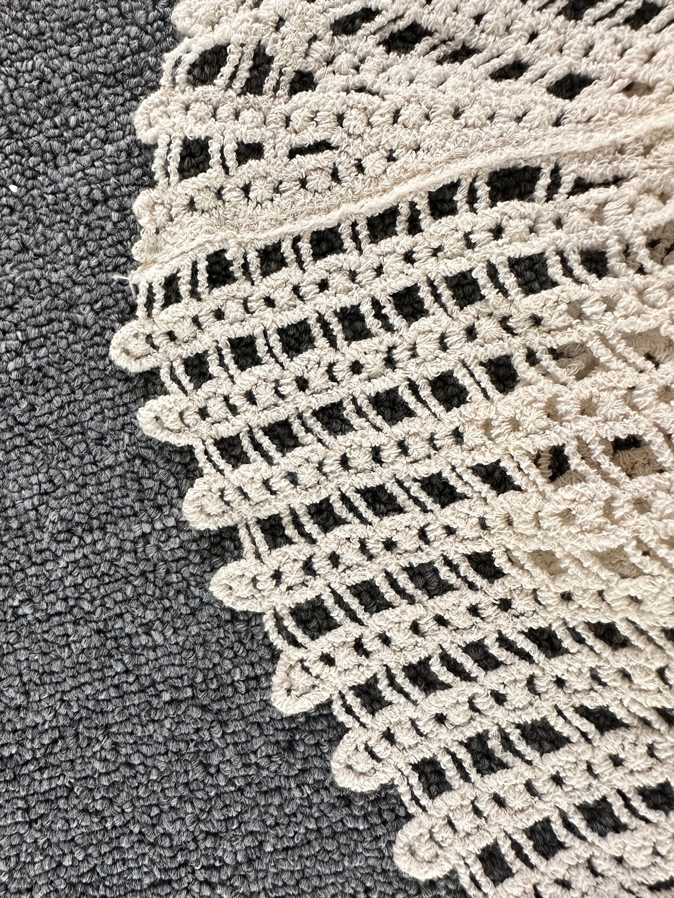 Damen Boho Häkel-Top mit Fransen und Perlen – Sommer Strandmode