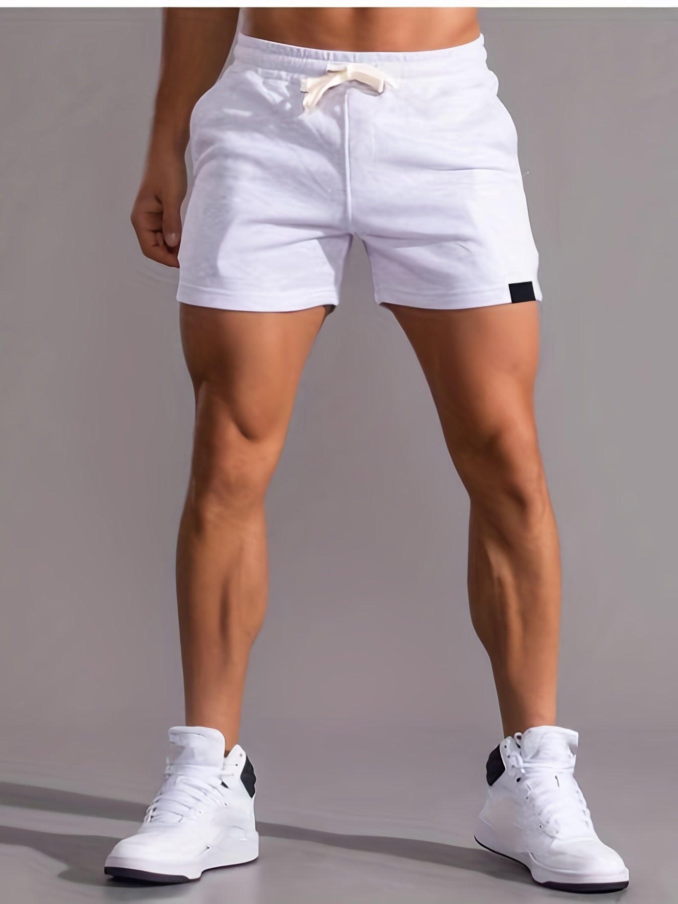 Herren Sportshorts mit Kordelzug – Bequeme Fitness- und Freizeithose