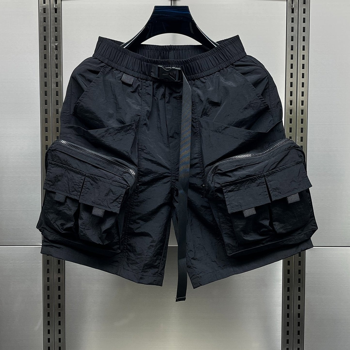 Herren Utility Cargo Shorts mit großen Taschen – Streetwear & Outdoor Style