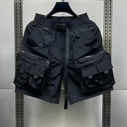 Herren Utility Cargo Shorts mit großen Taschen – Streetwear & Outdoor Style