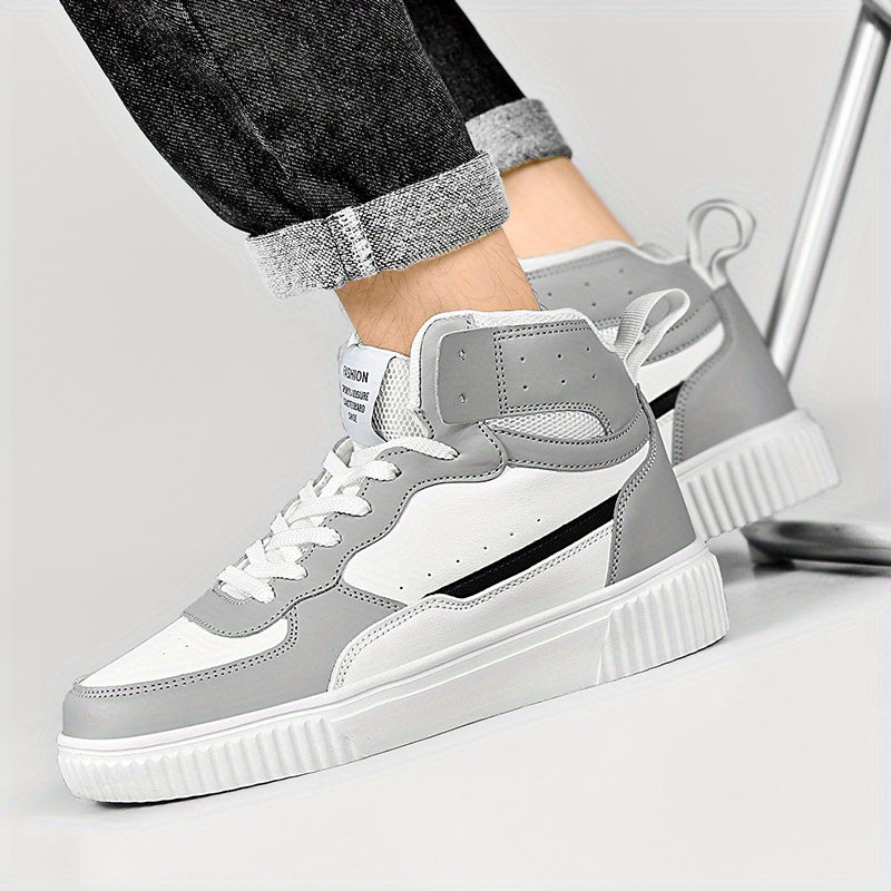 Herren High-Top Sneaker Freizeitschuhe Streetstyle Sport für Alltag & Outdoor