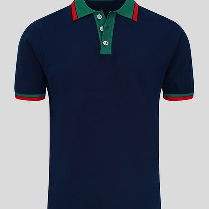 Herren Polohemd im sportlich-eleganten Stil – Perfekt für Freizeit und Alltag